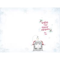 Lovely Sister & Partner Me to You Bear Christmas Card Extra Image 1 Preview